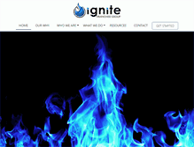 Tablet Screenshot of ignitefg.com